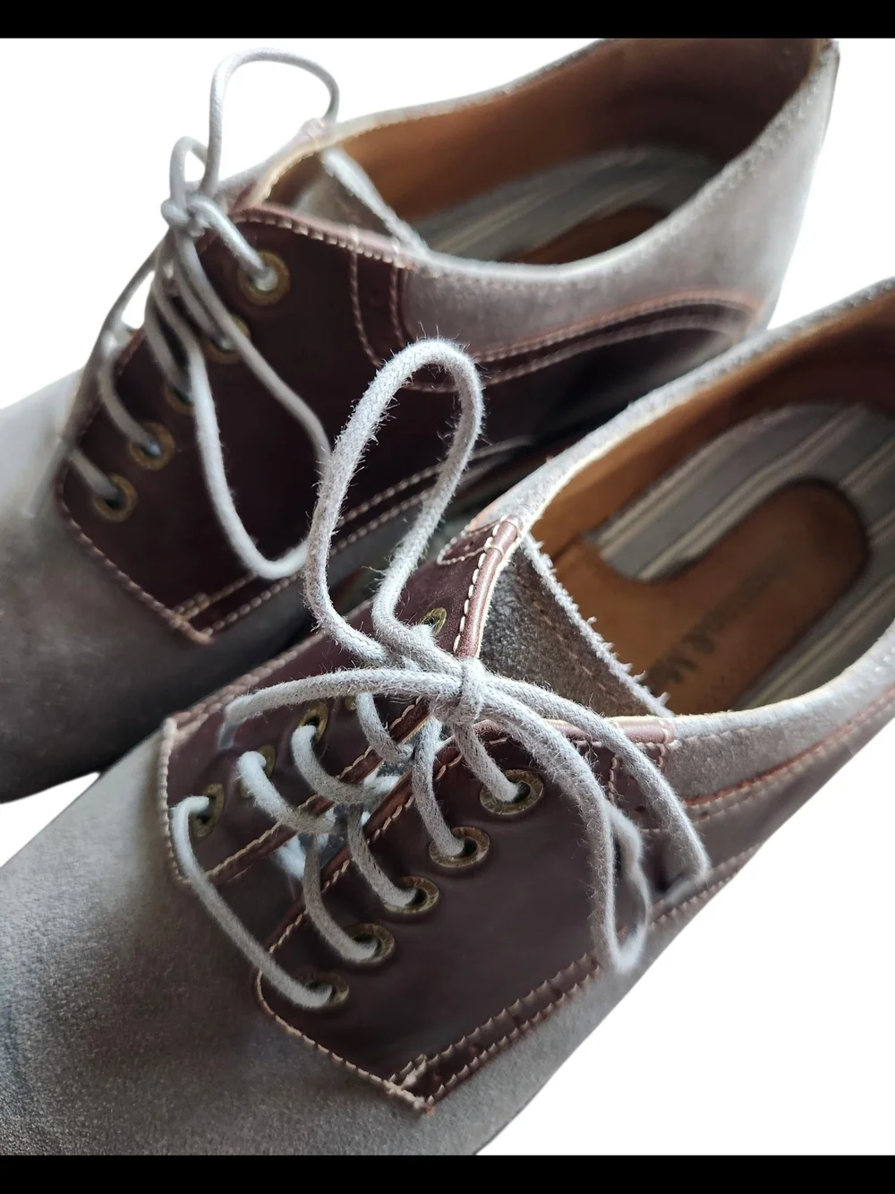 Johnston & Murphy Two-Tone Saddle Oxfords Men's 10